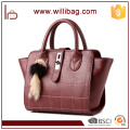 Neue stilvolle PU-Handtasche Alibaba China für Damen-Taschen-Tasche